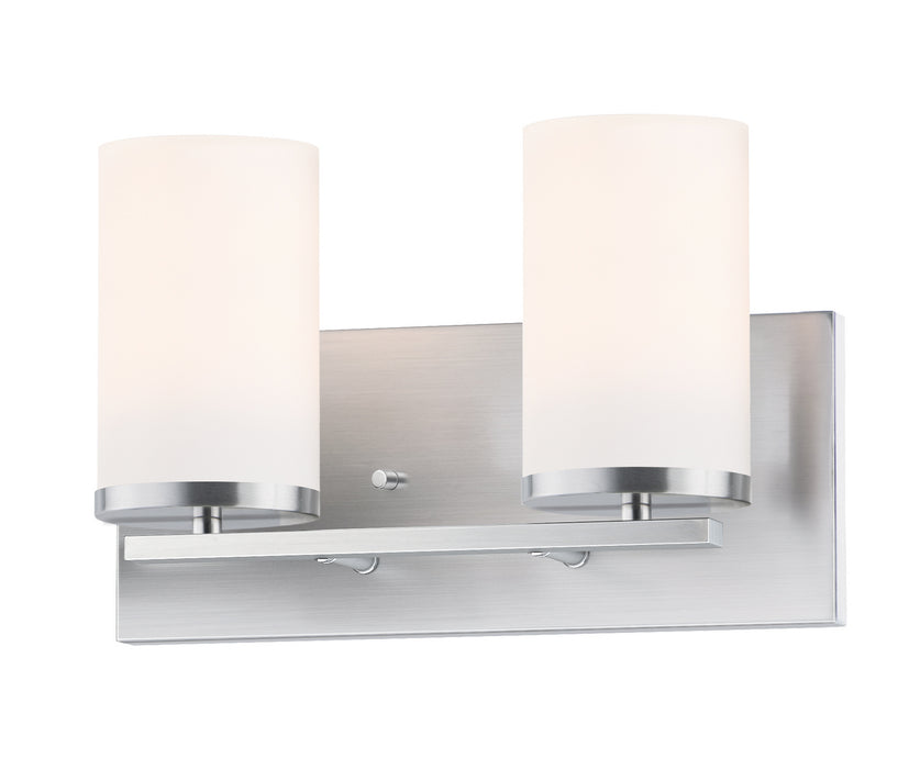 Maxim - 10282SWSN - Two Light Bath Vanity - Lateral - Satin Nickel