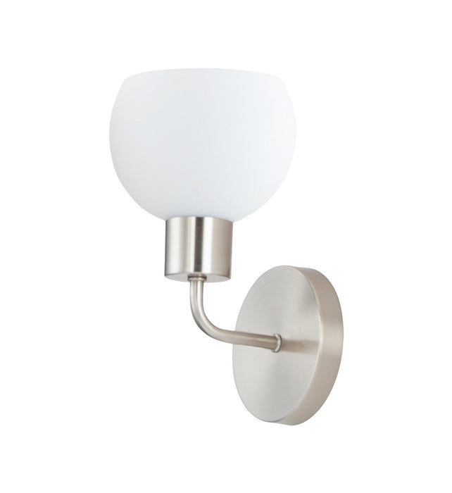 Maxim - 11271SWSN - One Light Wall Sconce - Coraline - Satin Nickel