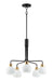 Maxim - 11277SWBZSBR - Five Light Chandelier - Coraline - Bronze / Satin Brass