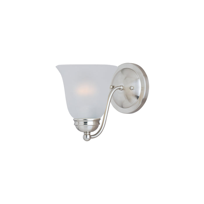 Maxim - 2120FTSN - One Light Wall Sconce - Basix - Satin Nickel