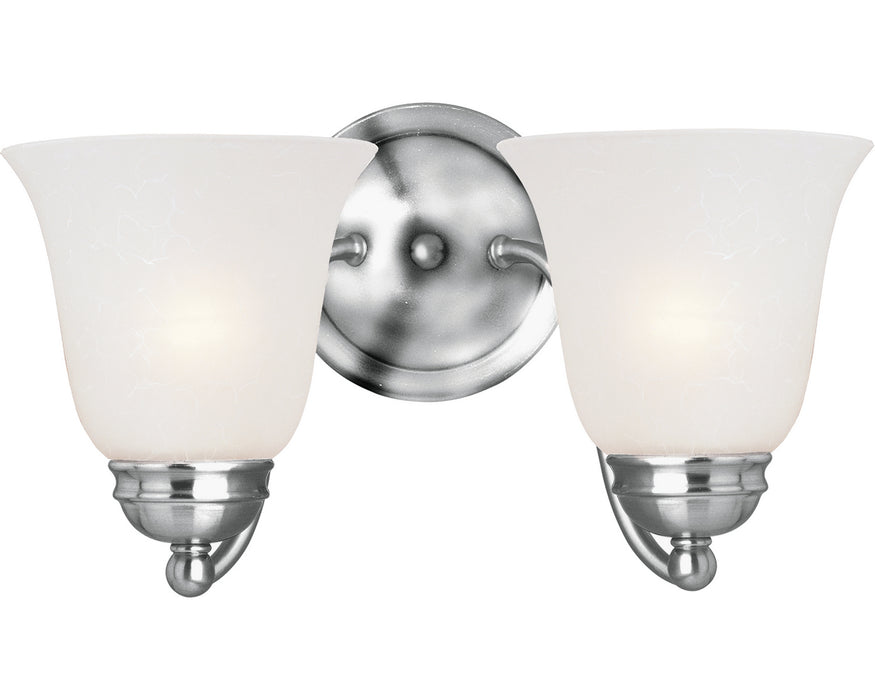 Maxim - 2121FTPC - Two Light Wall Sconce - Basix - Polished Chrome