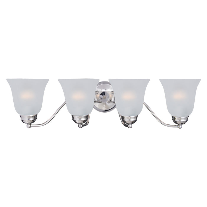 Maxim - 2123FTPC - Four Light Bath Vanity - Basix - Polished Chrome