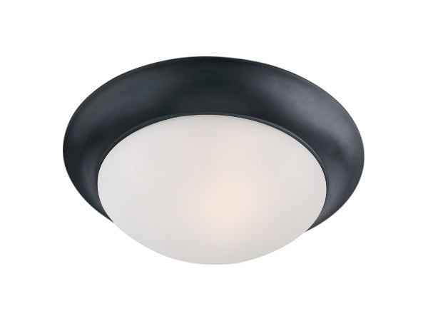 Maxim - 5850FTBK - One Light Flush Mount - Essentials - 585x - Black