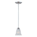 Maxim - 91011FTPC - One Light Mini Pendant - Basix - Polished Chrome