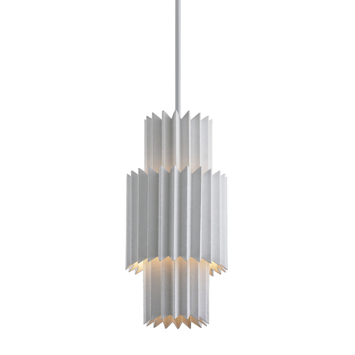 Corbett Lighting - 313-42-GSW - One Light Pendant - Moxy - Gesso White