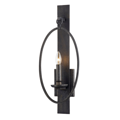 Troy Lighting - B7381-APW - One Light Wall Sconce - Baily - Aged Silver