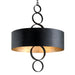 Troy Lighting - F7236-CH - Eight Light Pendant - Rivington - Charred Copper