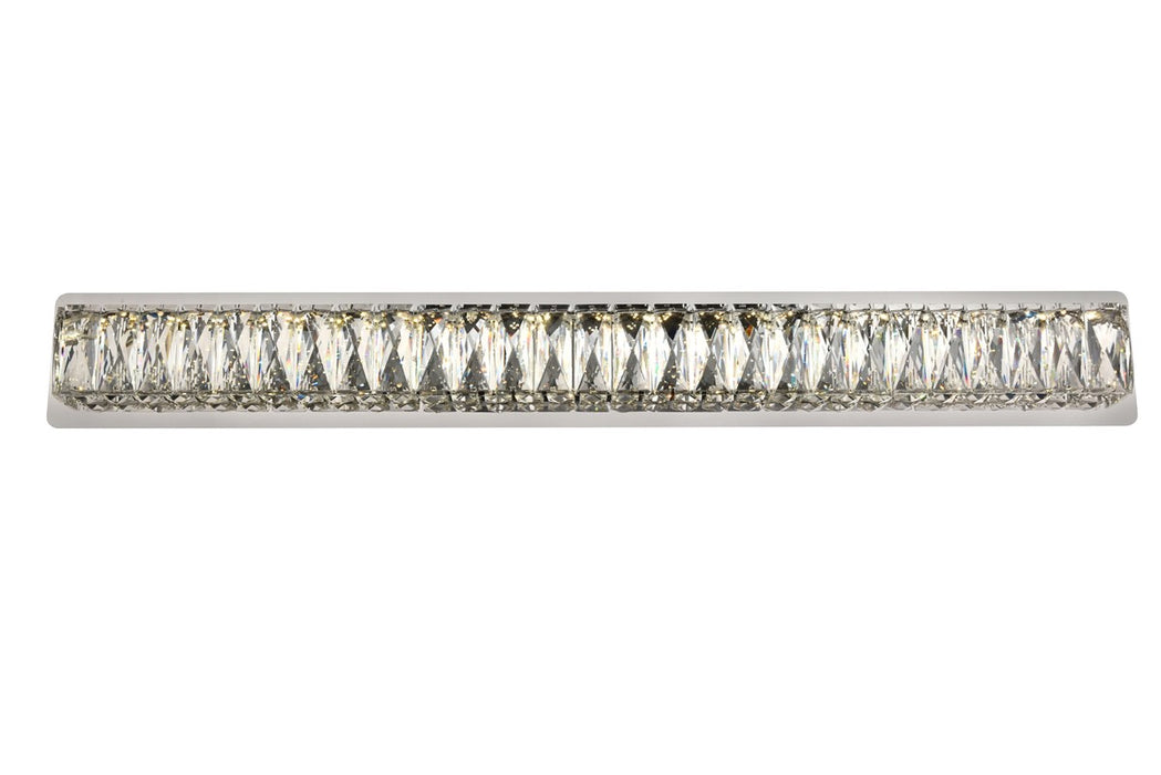 Elegant Lighting - 3502W35C - LED Bath Sconce - Monroe - Chrome