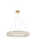 Elegant Lighting - 3503D31G - LED Chandelier - Monroe - Gold