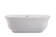 Elegant Lighting - BT10267GW - Bathtub - Coralie - Glossy White