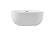 Elegant Lighting - BT10754GW - Bathtub - Allegra - Glossy White