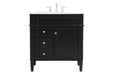 Elegant Lighting - VF12532BK - Bathroom Vanity Set - Park Avenue - Black