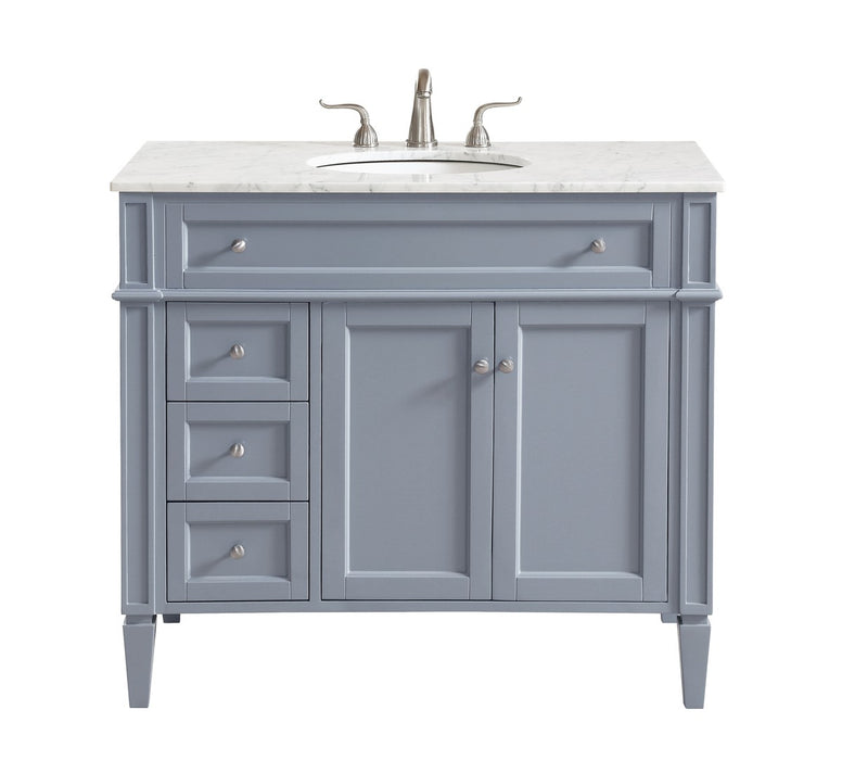 Elegant Lighting - VF12540GR - Single Bathroom Vanity Set - Park Avenue - Grey