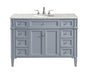 Elegant Lighting - VF12548GR - Single Bathroom Vanity Set - Park Avenue - Grey
