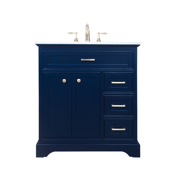 Elegant Lighting - VF15032BL - Bathroom Vanity Set - Americana - Blue