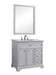 Elegant Lighting - VF15036GR - Single Bathroom Vanity Set - Americana - Light Grey