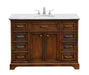 Elegant Lighting - VF15048TK - Single Bathroom Vanity Set - Americana - Teak
