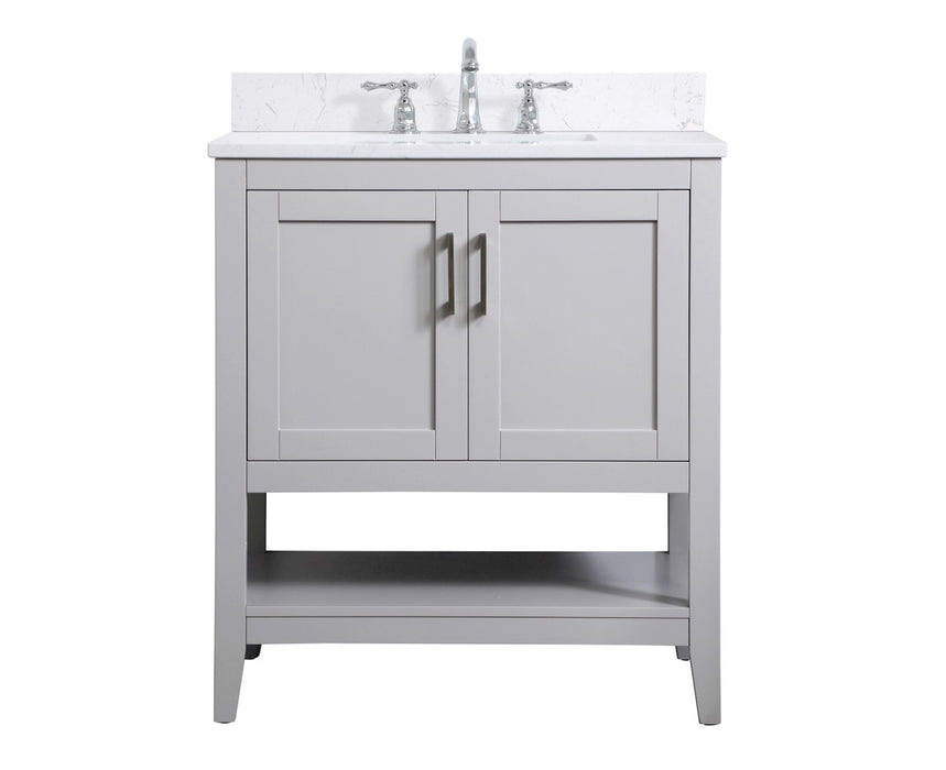 Elegant Lighting - VF16030GR-BS - Bathroom Vanity Set - Aubrey - Grey