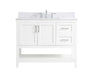 Elegant Lighting - VF16042WH-BS - Bathroom Vanity Set - Aubrey - White