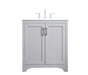Elegant Lighting - VF17030GR - Single Bathroom Vanity - Moore - Grey