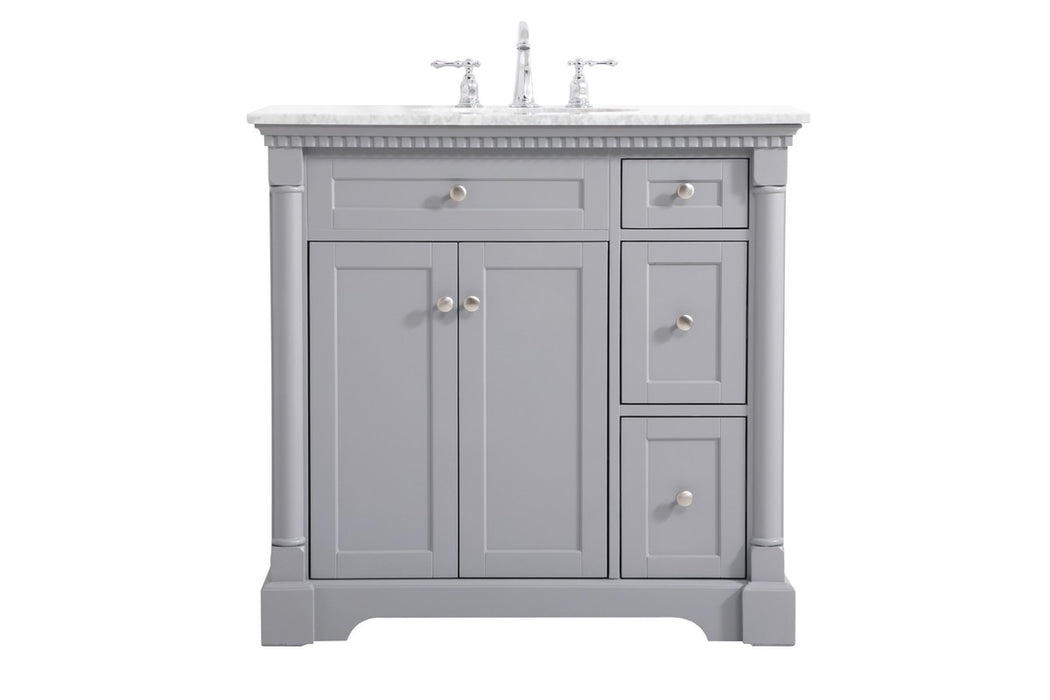 Elegant Lighting - VF53036GR - Bathroom Vanity Set - Clarence - Grey