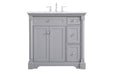 Elegant Lighting - VF53036GR - Bathroom Vanity Set - Clarence - Grey