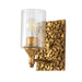 Lucas + McKearn - BB1158G-1 - One Light Wall Sconce - Mosaic - Gold