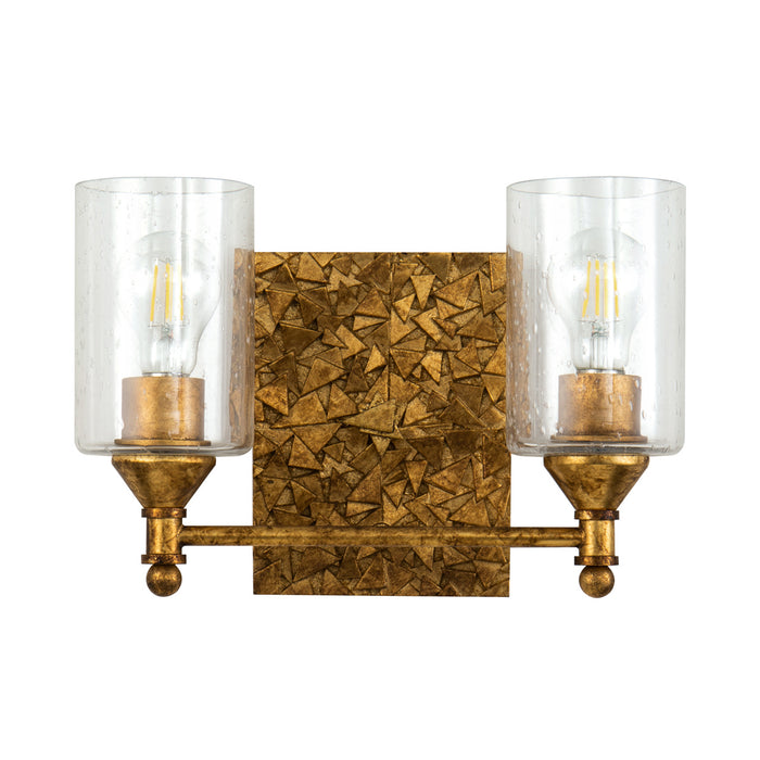 Lucas + McKearn - BB1158G-2 - Two Light Vanity - Mosaic - Gold