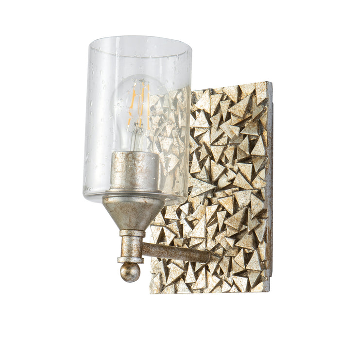 Lucas + McKearn - BB1158S-1 - One Light Wall Sconce - Mosaic - Silver