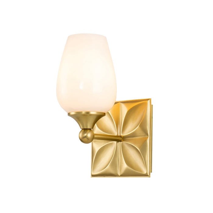 Lucas + McKearn - BB1300AGB-1 - One Light Wall Sconce - Epsilon - Aged Brass