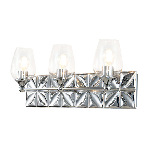 Lucas + McKearn - BB1300PC-3 - Three Light Vanity - Epsilon - Polished Chrome