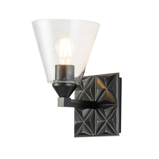 Lucas + McKearn - BB1302MB-1 - One Light Wall Sconce - Alpha - Matte Black