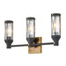 Lucas + McKearn - BB81000ATB-3 - Three Light Vanity - Abbey - Weather Zinc/ ATB