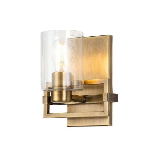 Lucas + McKearn - BB90117ATB-1 - One Light Wall Sconce - Estes - Antique Brass