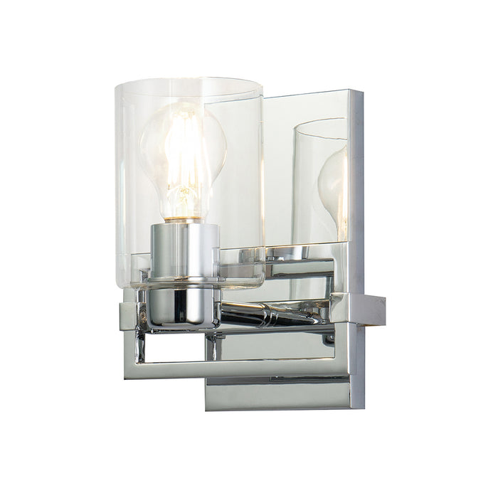 Lucas + McKearn - BB90117PC-1 - One Light Wall Sconce - Estes - Polished Chrome