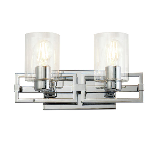 Lucas + McKearn - BB90117PC-2 - Two Light Vanity - Estes - Polished Chrome