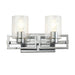 Lucas + McKearn - BB90117PC-2 - Two Light Vanity - Estes - Polished Chrome