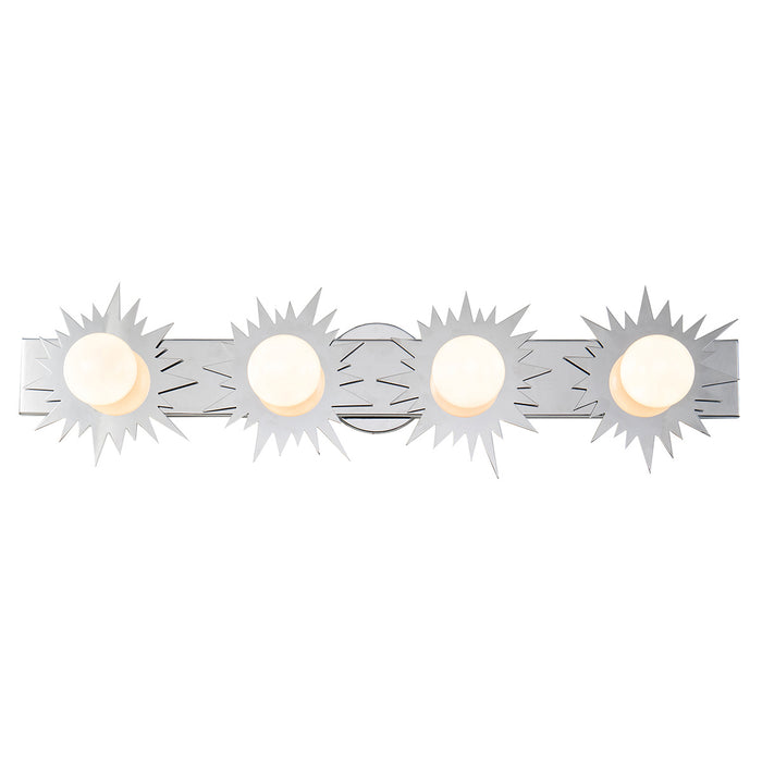 Lucas + McKearn - BB90417PC-4 - Four Light Vanity - Soleil - Polished Chrome