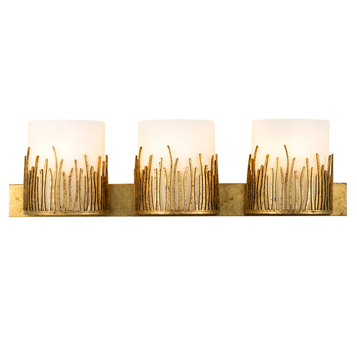 Lucas + McKearn - BB90610G-3 - Three Light Vanity - Sawgrass - Gold