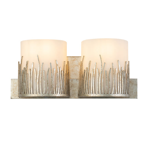 Lucas + McKearn - BB90610S-2 - Two Light Vanity - Sawgrass - Silver