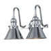 Lucas + McKearn - BB90684PC-2 - Two Light Vanity - Provence - Polished Chrome