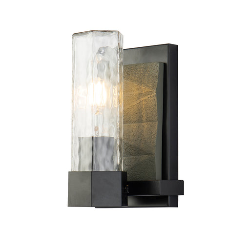 Lucas + McKearn - BB91595-1 - One Light Wall Sconce - Navarre - Black/Grey