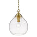 Golden - 1094-S BCB-HCG - One Light Pendant - Ariella BCB - Brushed Champagne Bronze