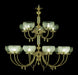 Framburg - 7515 PB - 15 Light Foyer Chandelier - Chancery - Polished Brass