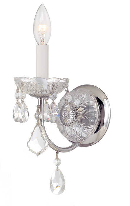 Crystorama - 3221-CH-CL-I - One Light Wall Sconce - Imperial - Polished Chrome