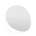 Sonneman - 1768.03 - LED Pendant - Malibu Discs - Satin White