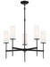 Minka-Lavery - 3845-66A - Five Light Chandelier - First Avenue - Coal