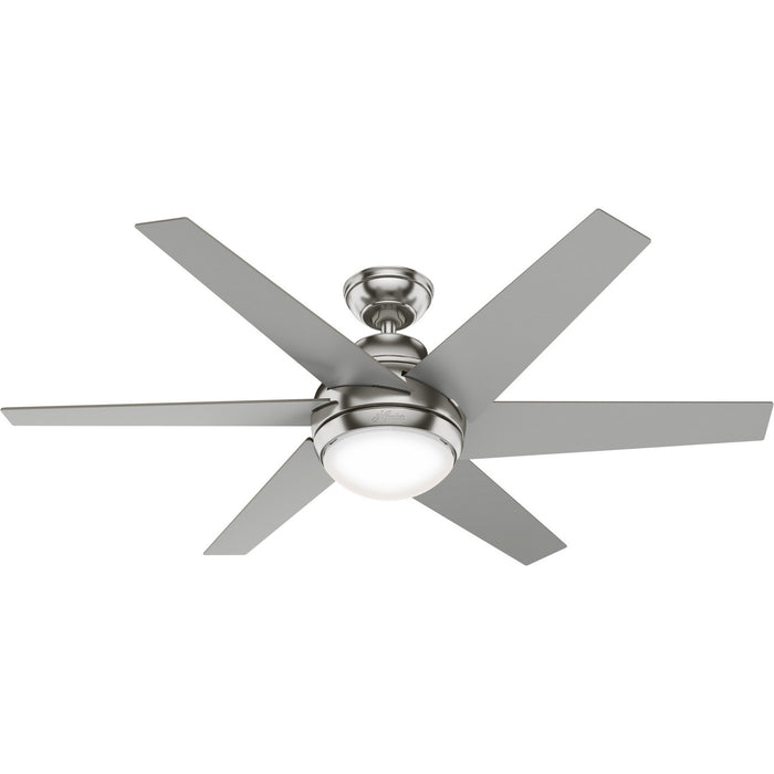 Hunter - 50976 - 52"Ceiling Fan - Sotto - Brushed Nickel