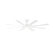 Modern Forms Fans - FR-W1805-80L-MW - 80"Ceiling Fan - Hydra - Matte White