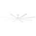 Modern Forms Fans - FR-W1805-96L-35-MW - 96"Ceiling Fan - Hydra - Matte White